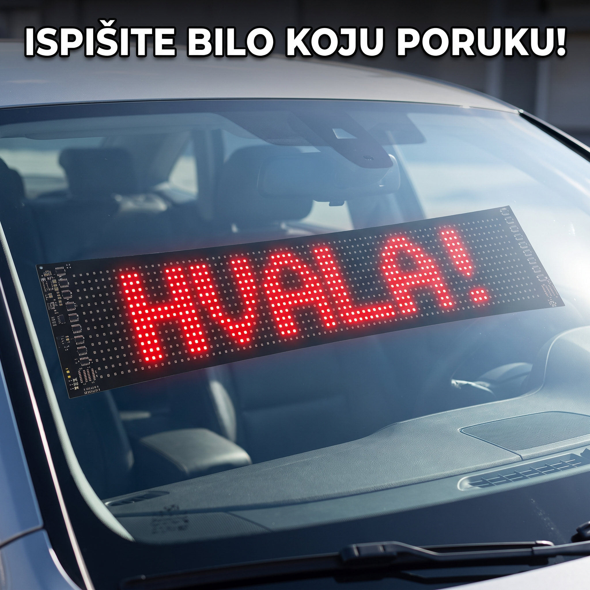 Ispišite bilo koju poruku - DEVIL EYES LED displej