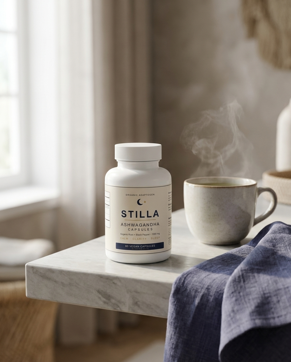 STILLA evening ritual with herbal tea