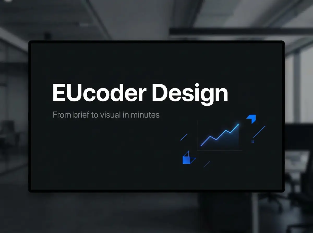 Pitch deck slide generated with FLUX.2