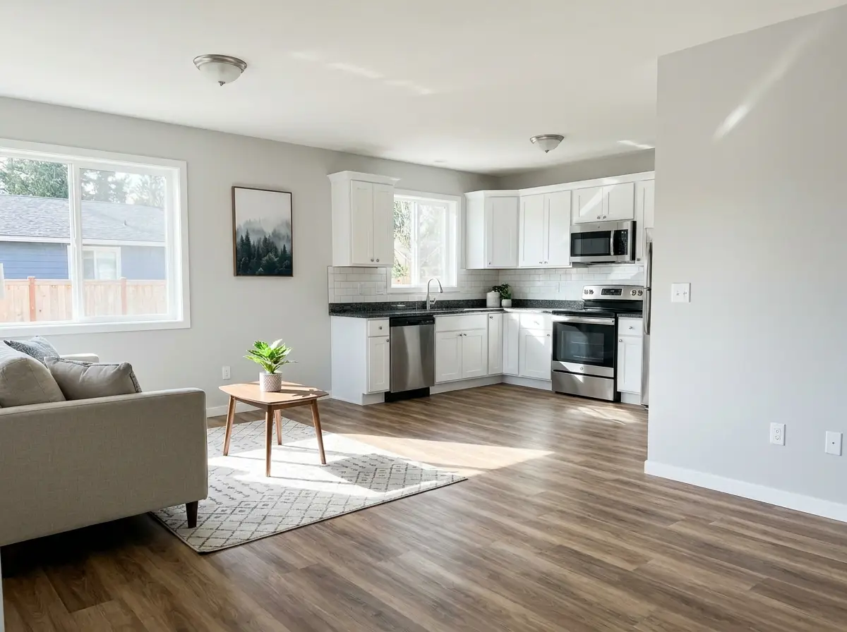 Move-in ready rental renovation concept