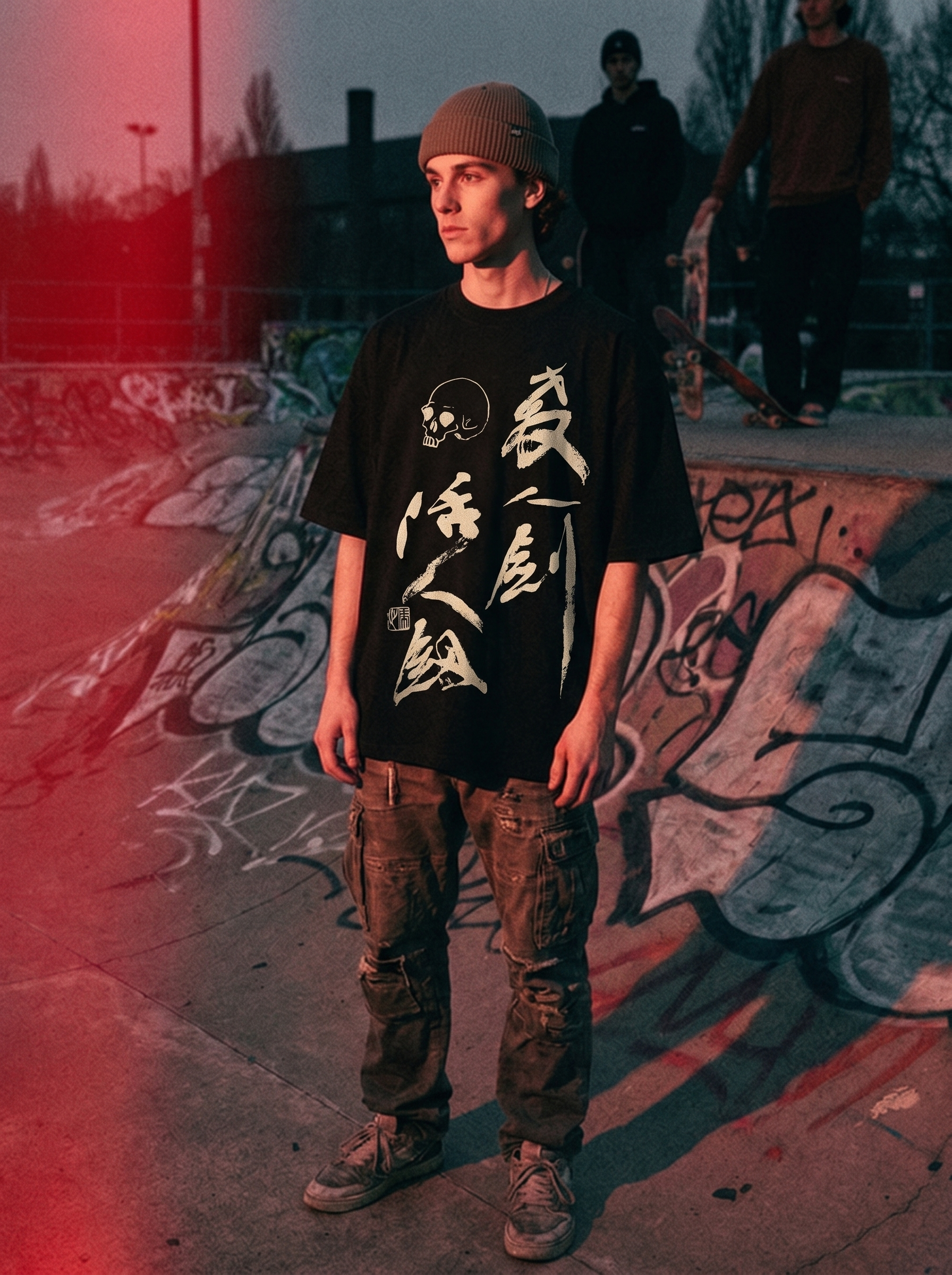 The Killing Sword heavyweight tee, worn
