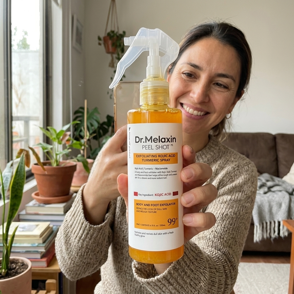 Clienta recomendando Peel Shot