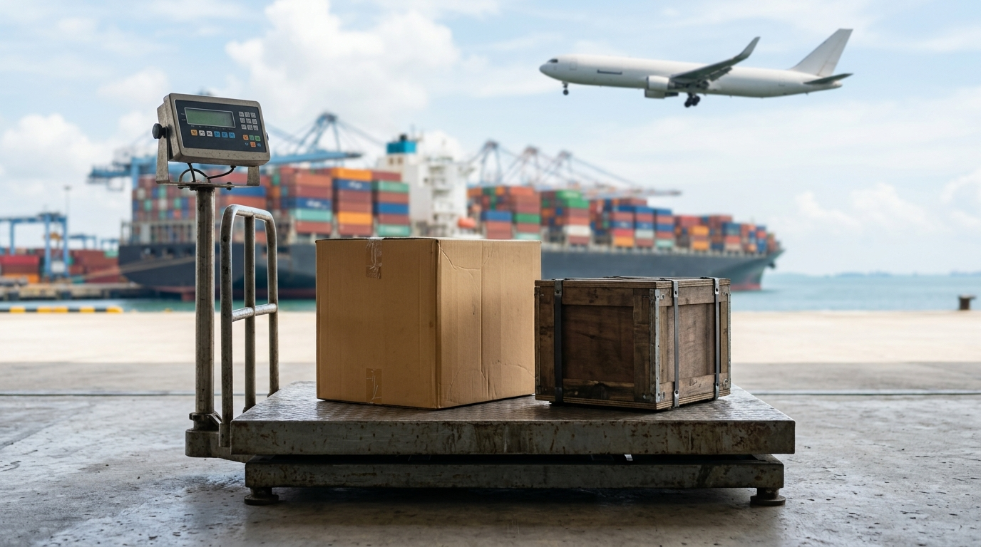Why Is Shipping From China More Than My Products? Volumetric Weight, Air vs Sea, Explained