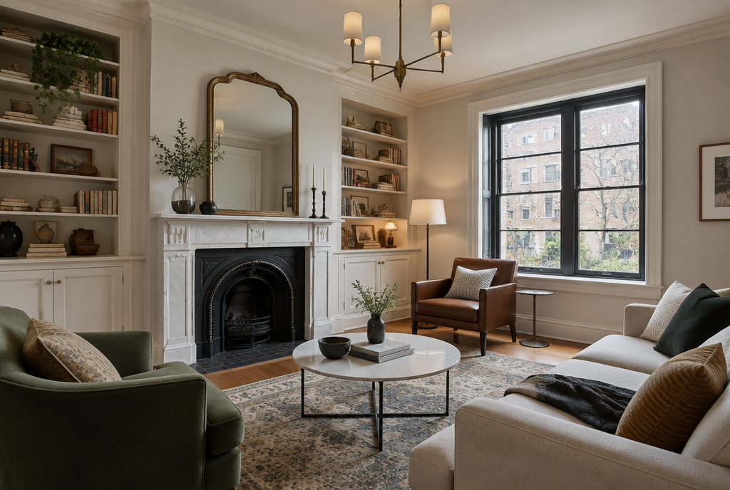Completed whole-home renovation interior in Toronto