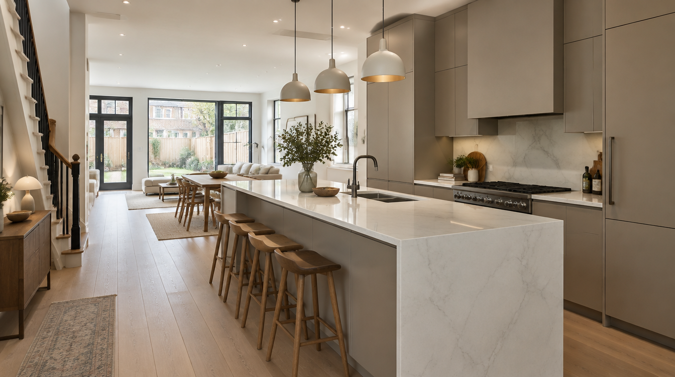 Home renovation interior in Toronto