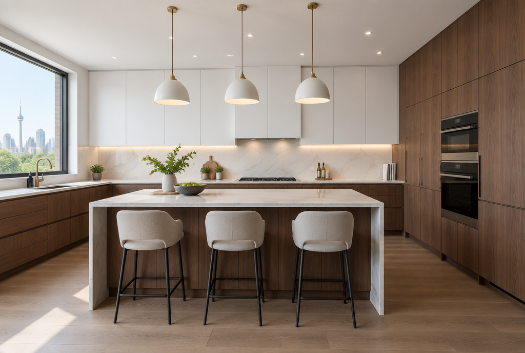 Kitchen interior in Toronto