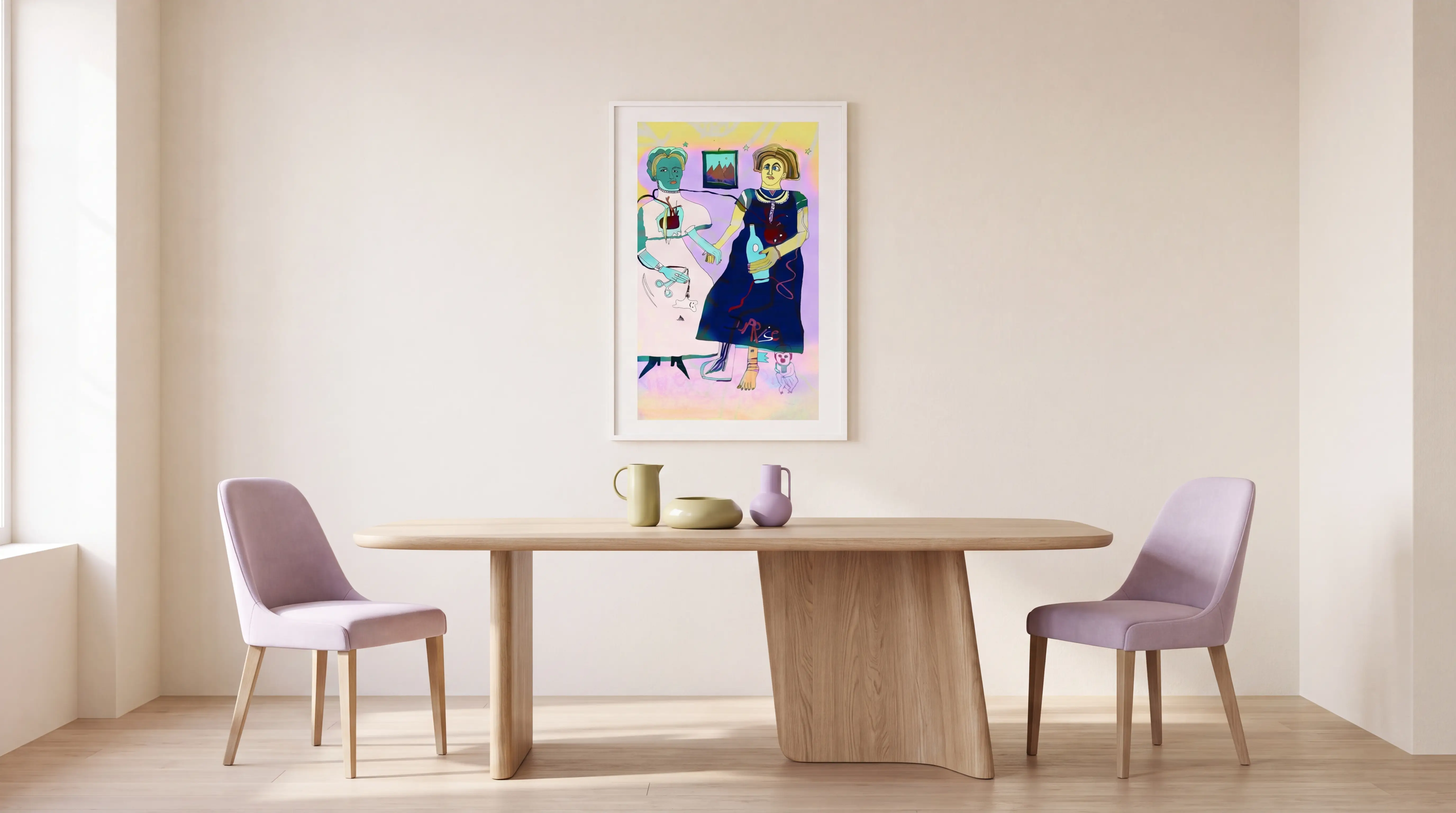 Room visualization: Homage to Frida