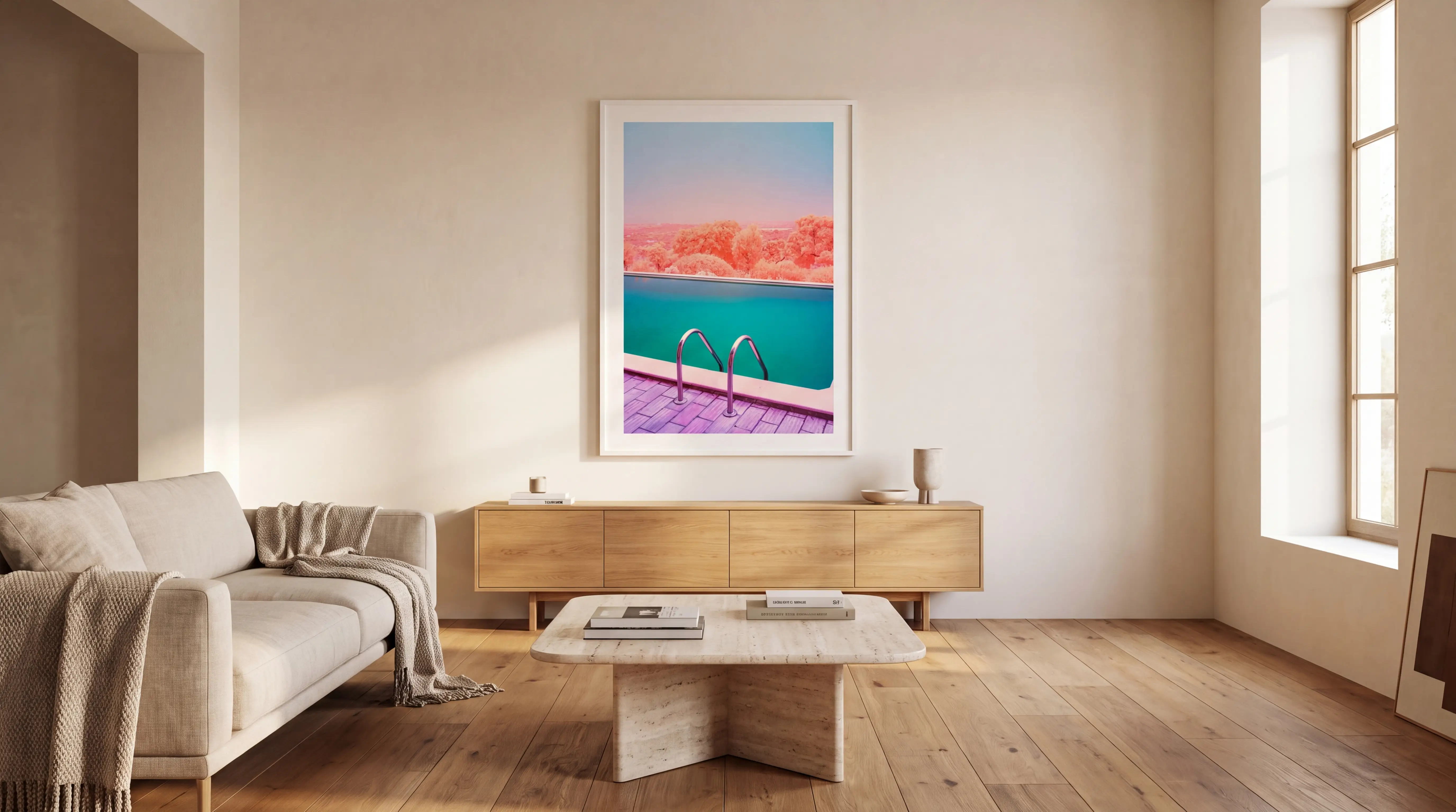 Room visualization: The Pool Beyond Reality