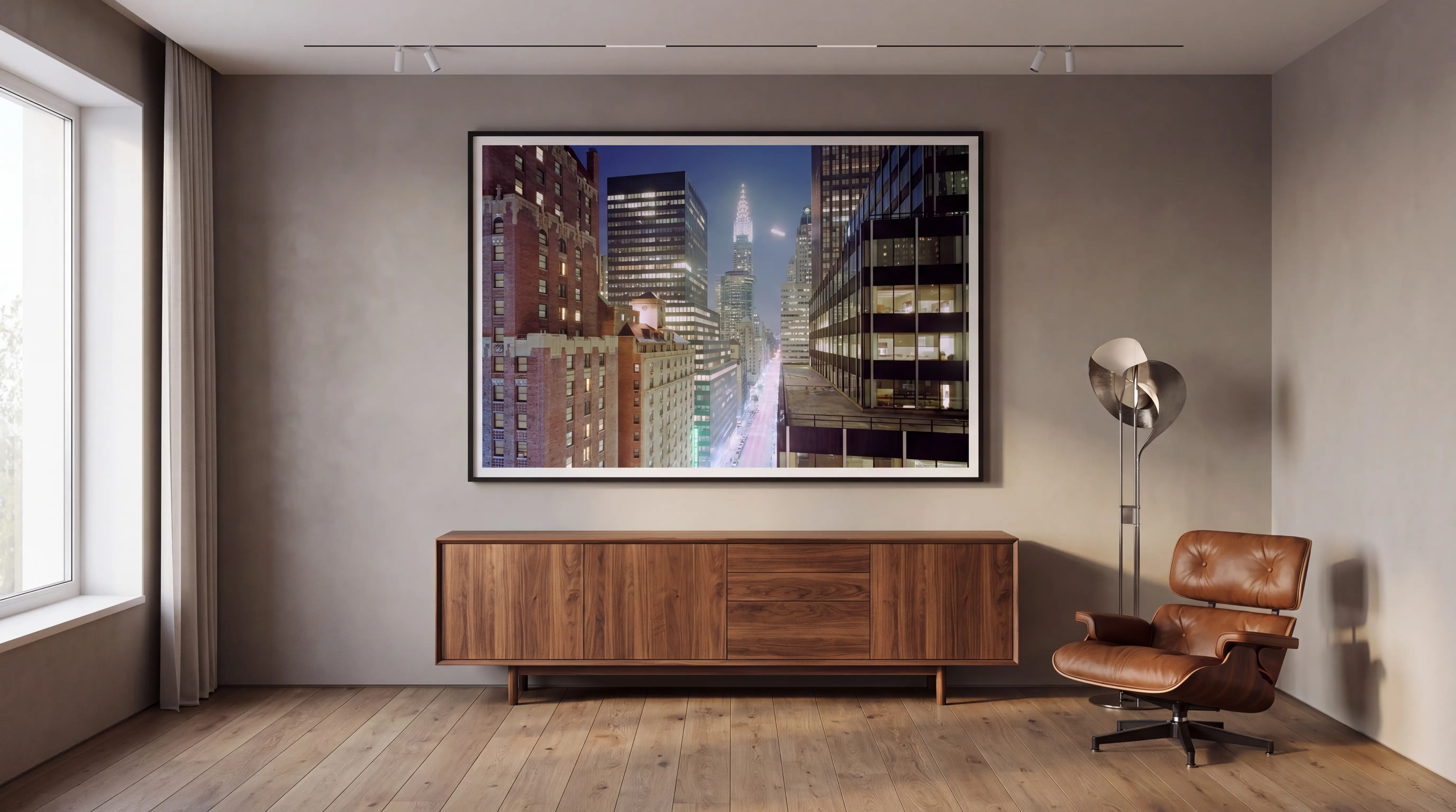 Room visualization: FULLMOON IN MANHATTAN, USA
