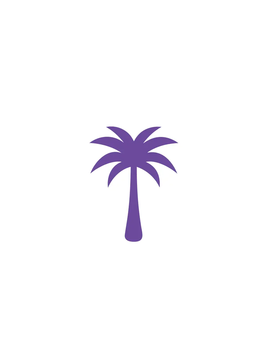 Palm tree icon artwork
