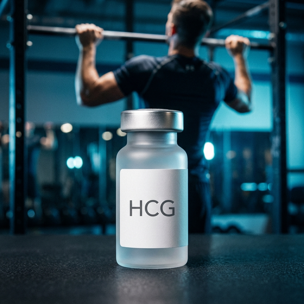 HCG peptide vial