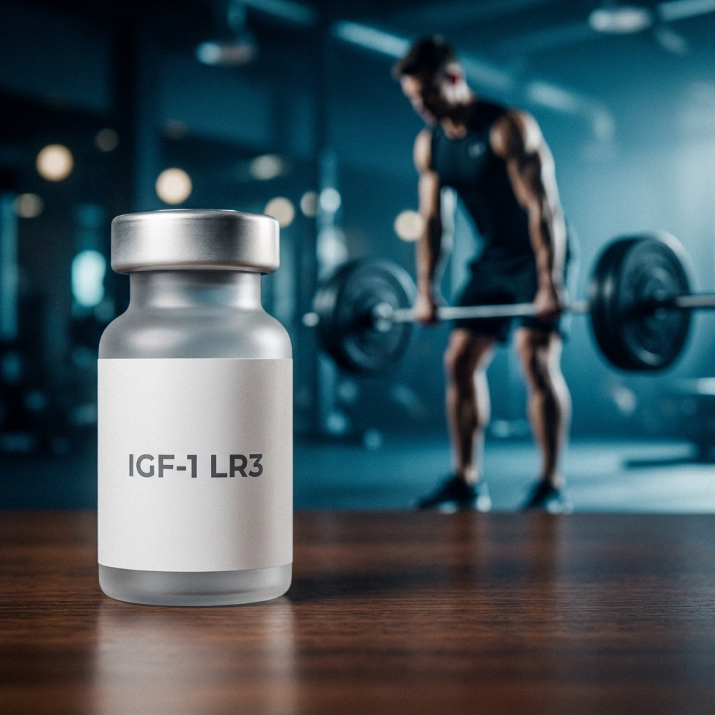 IGF-1 LR3 peptide vial