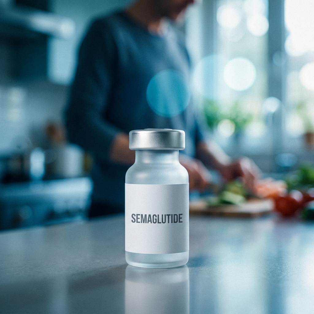 Semaglutide injection vial