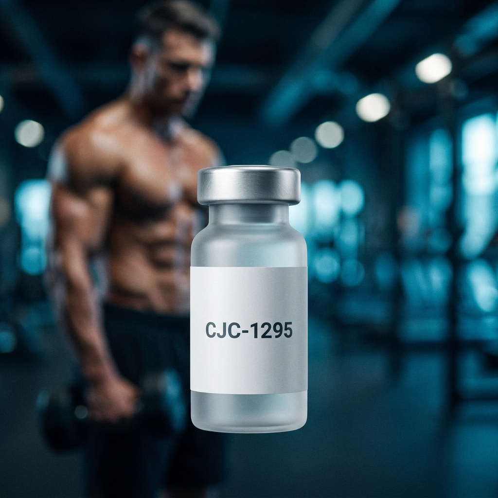 CJC-1295 peptide vial