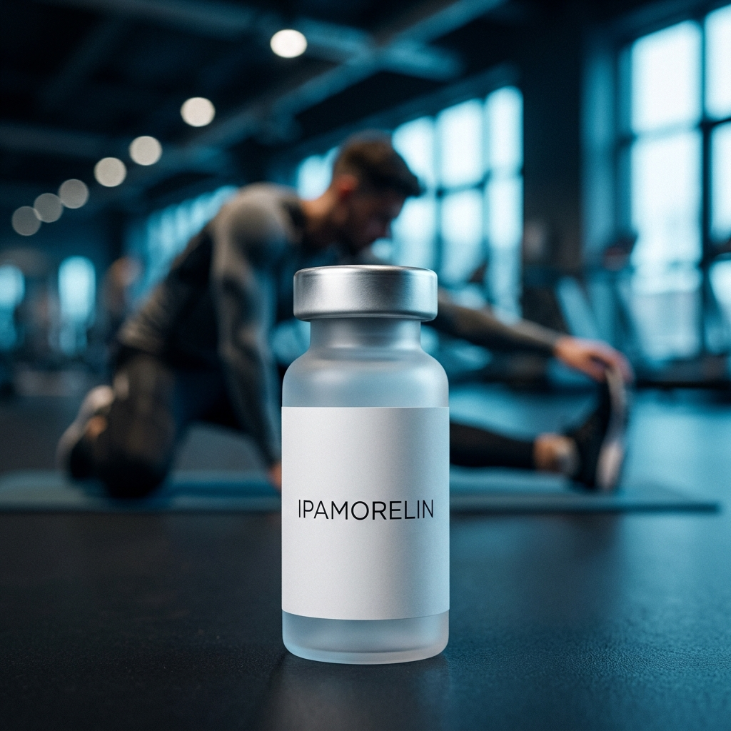 Ipamorelin peptide vial
