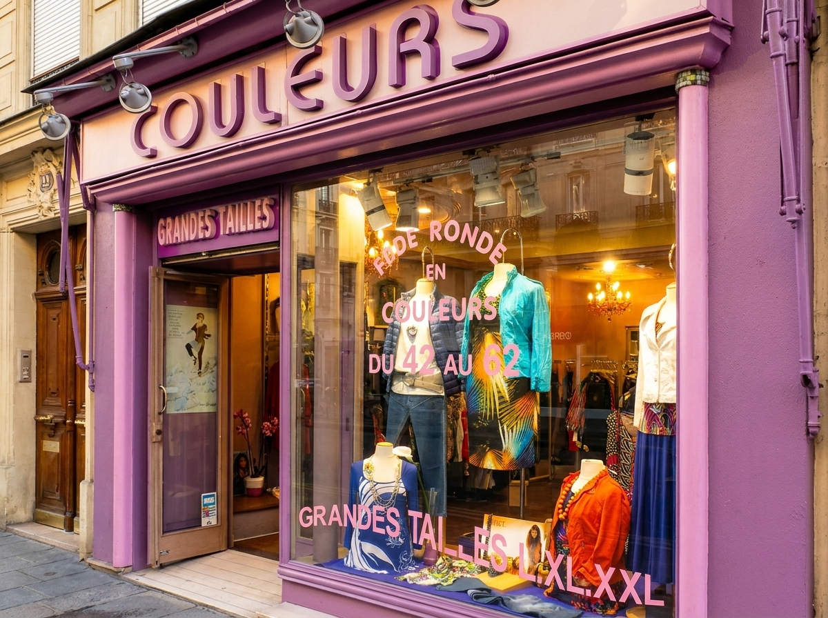 Boutique Ronde en Couleurs — Paris 4ème, rue de Rivoli