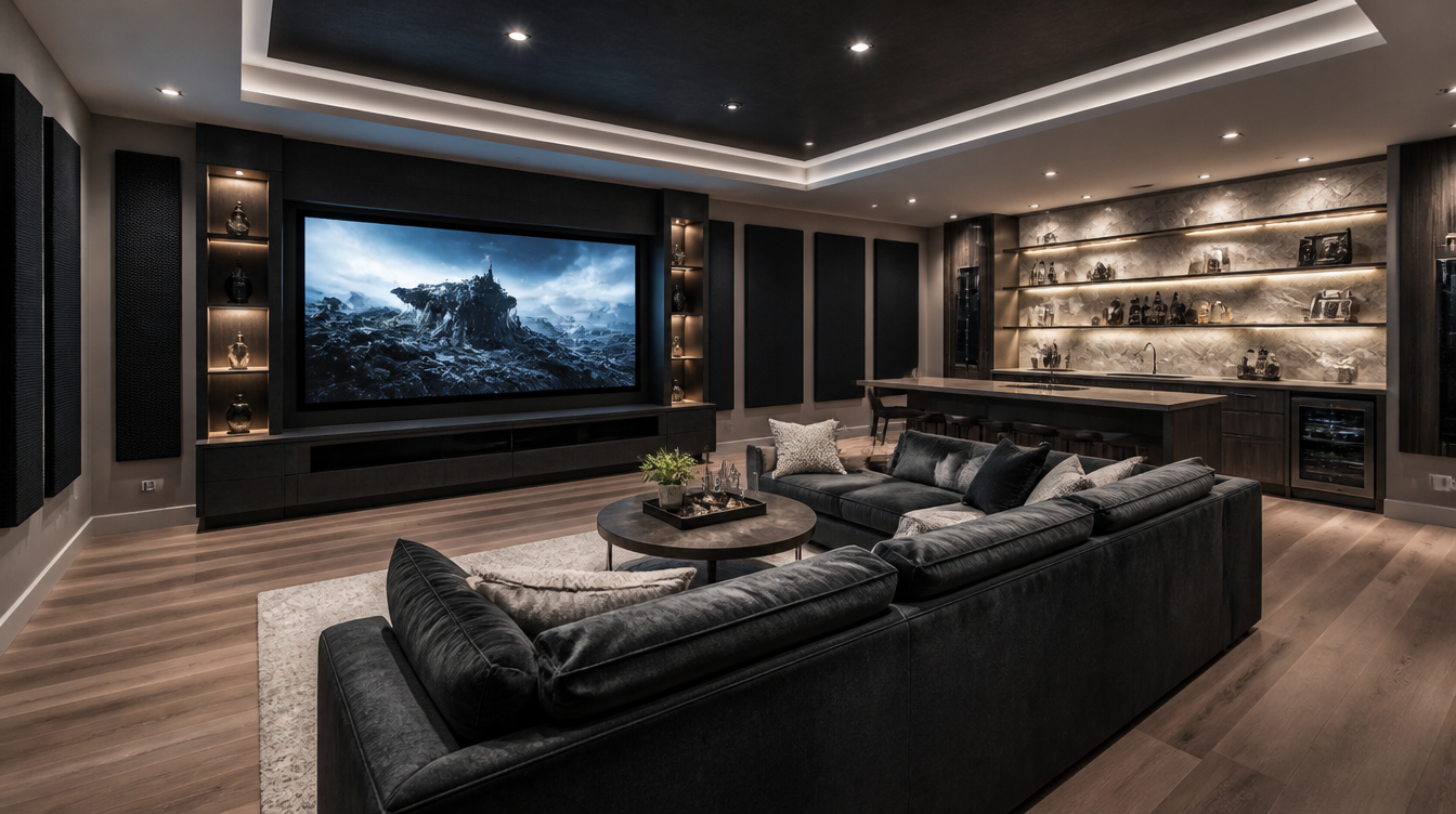 Luxury Basement Finishing NWI
