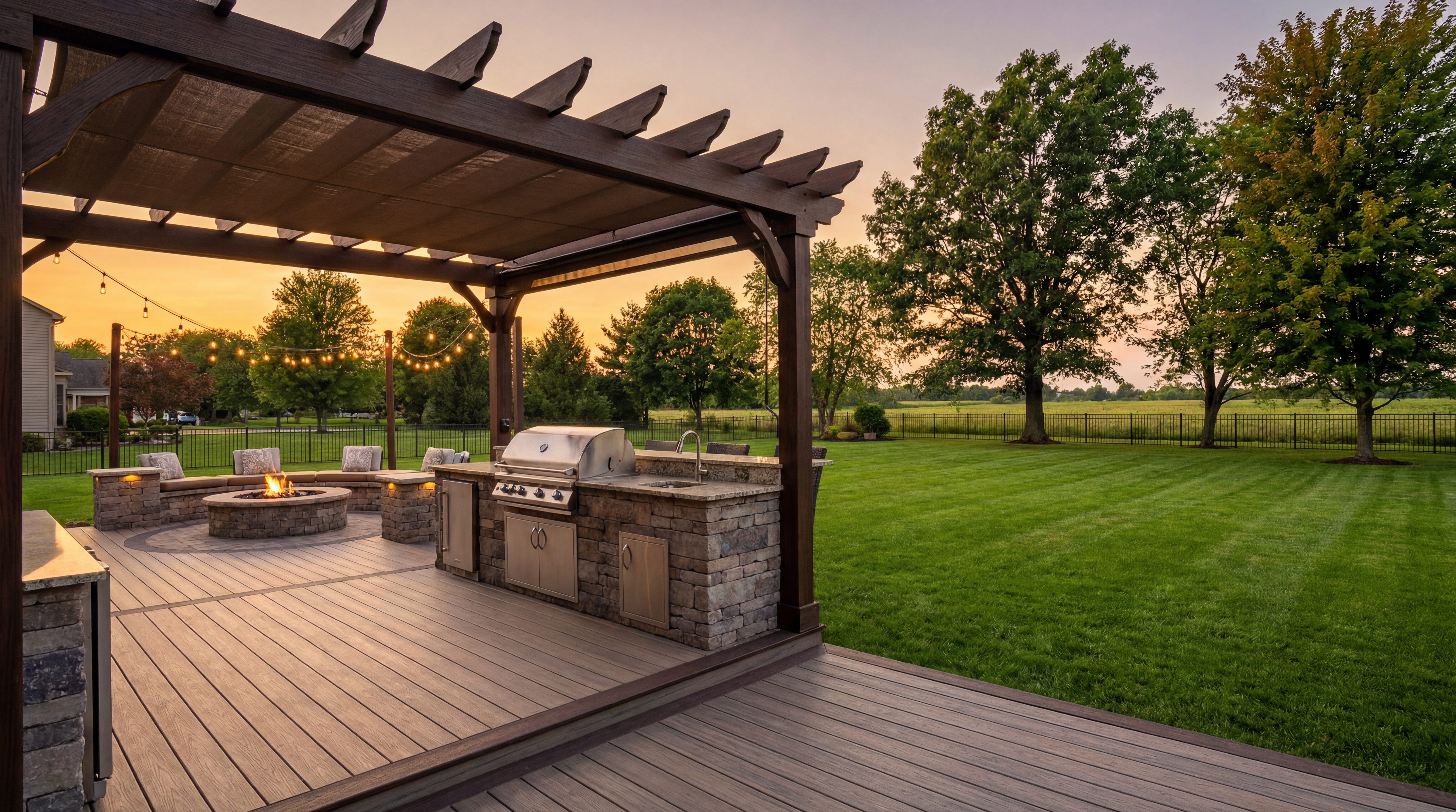 Outdoor Living Deck NWI