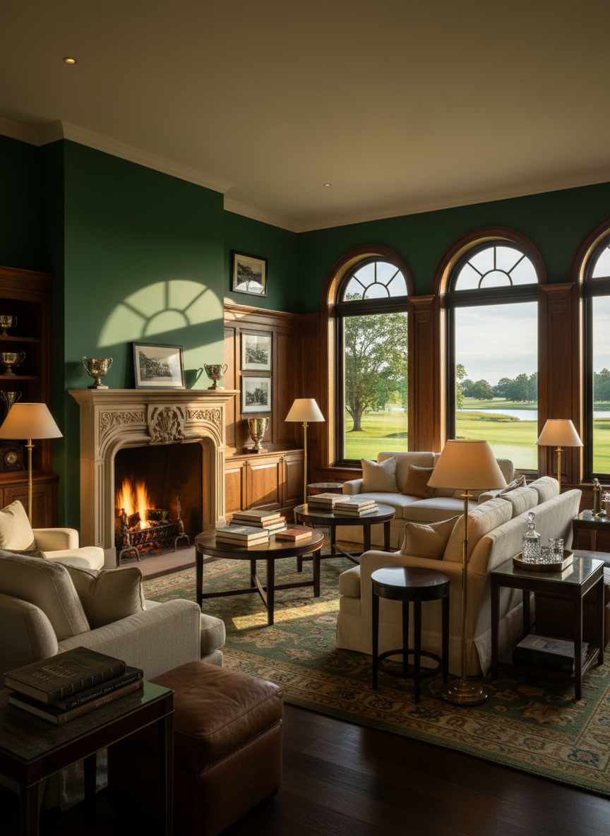Clubhouse lounge