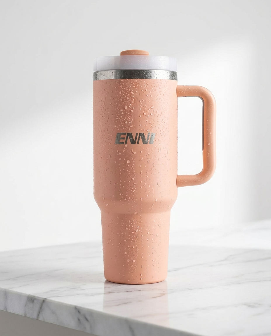 ENNI 40oz Tumbler in Peach Bloom — Studio