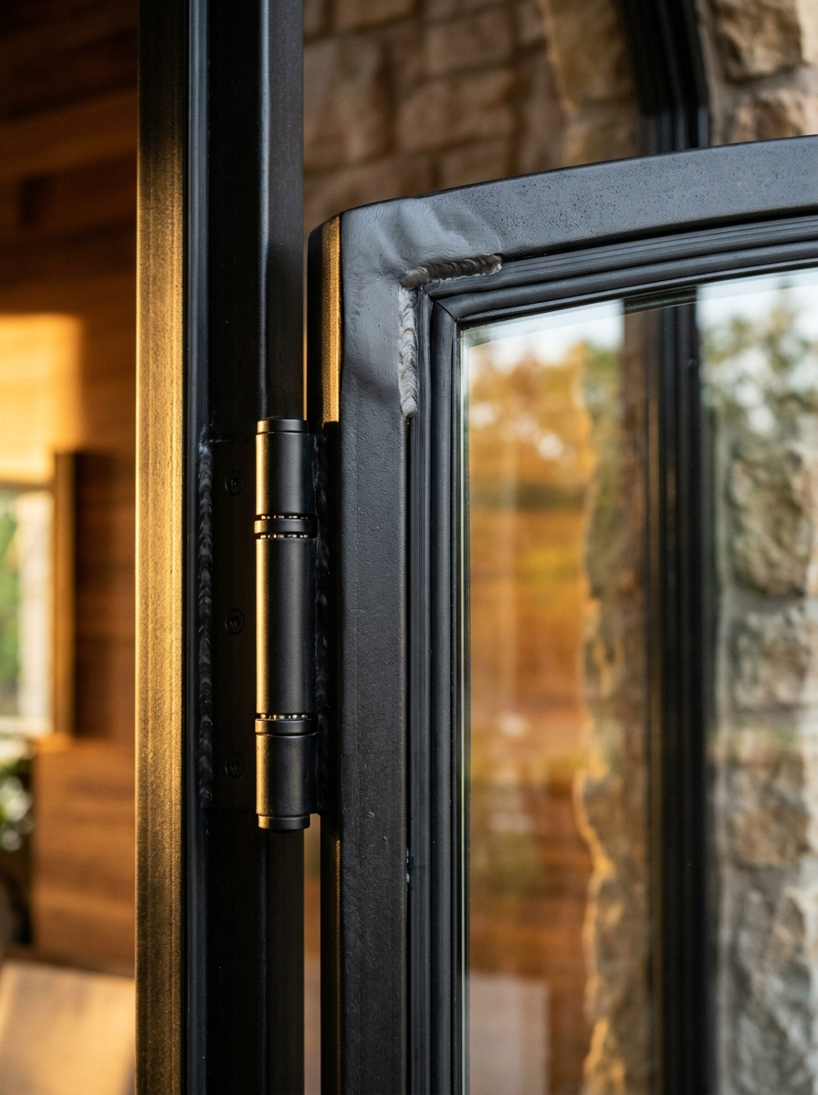Precision-engineered entry door detail — PDA sources the right product path for the home