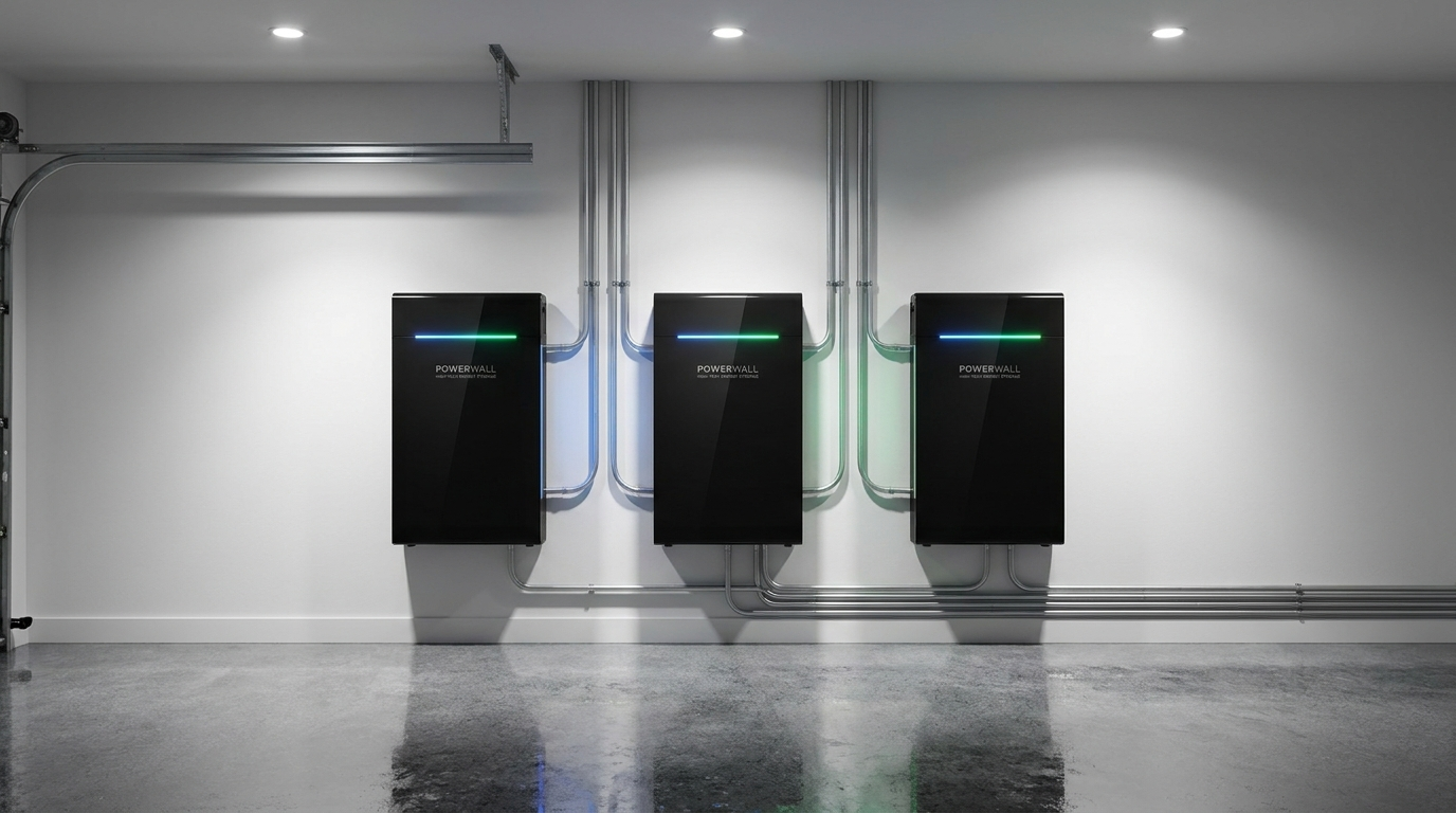 Home battery installation