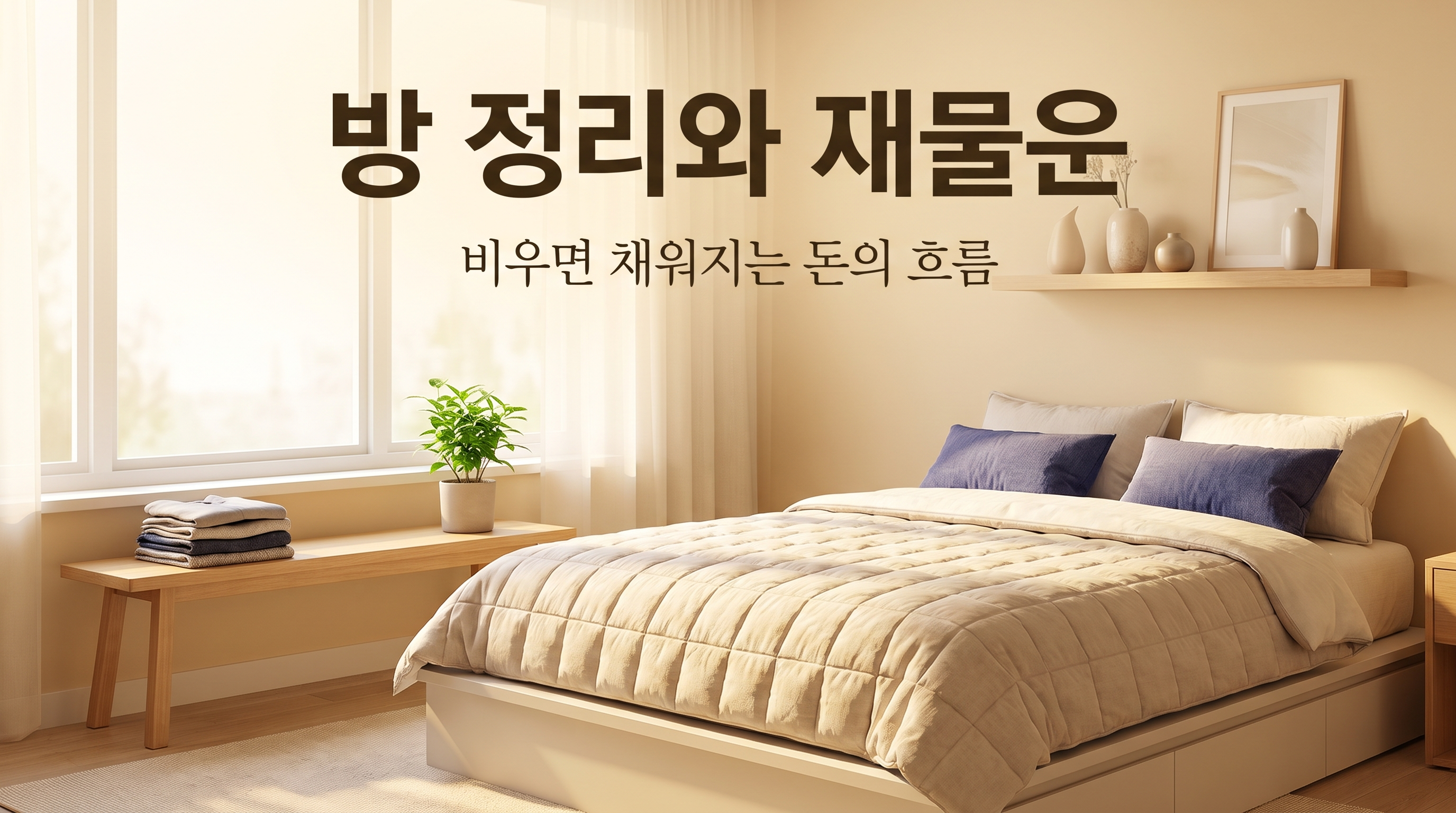 방 정리와 재물운 - 비우면 채워지는 돈의 흐름