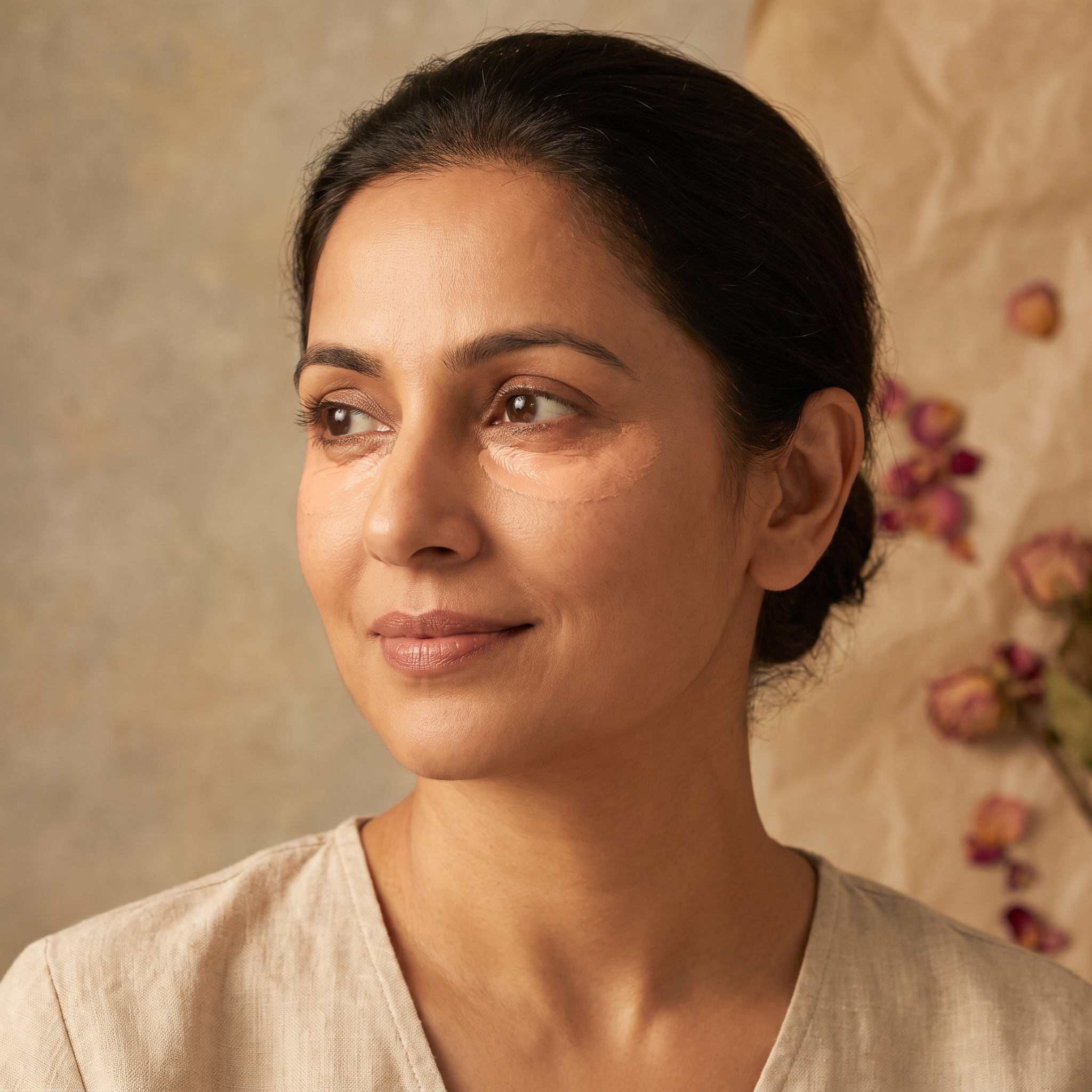 Model, fair wheatish skin tone