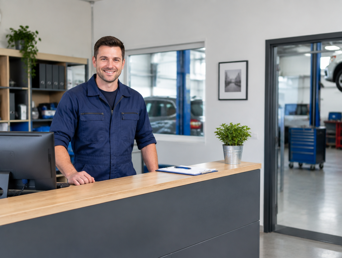 Accoglienza officina