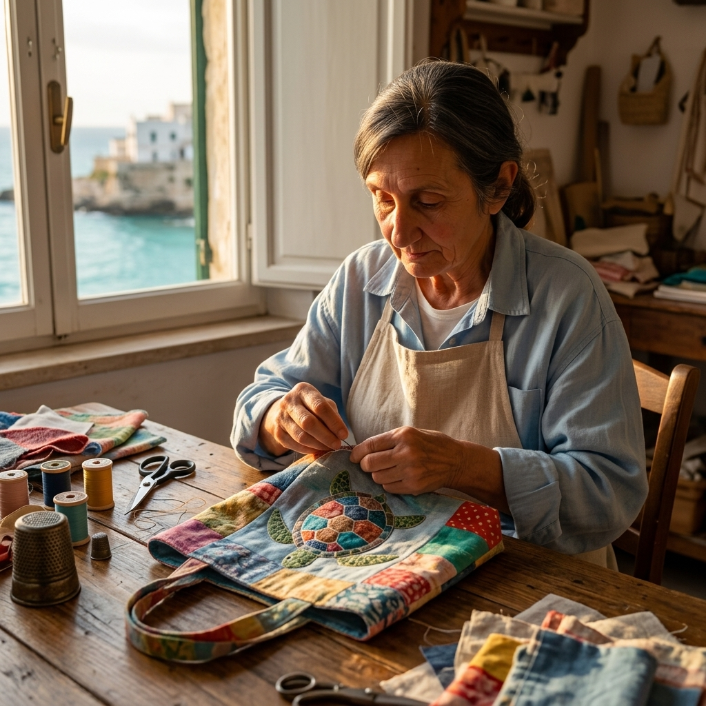 Marina nel laboratorio