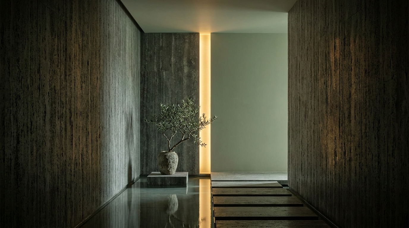 A calm clinic interior