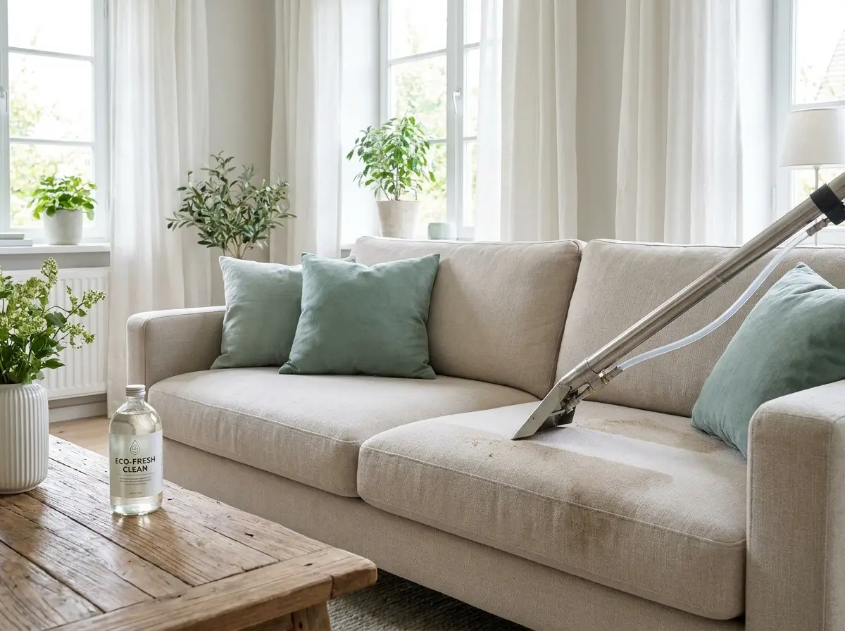 Sofa deep cleaning