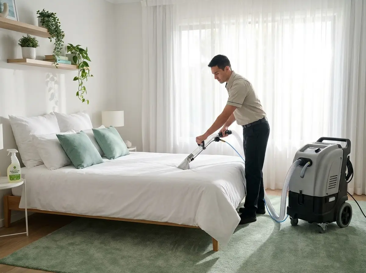 Mattress deep cleaning