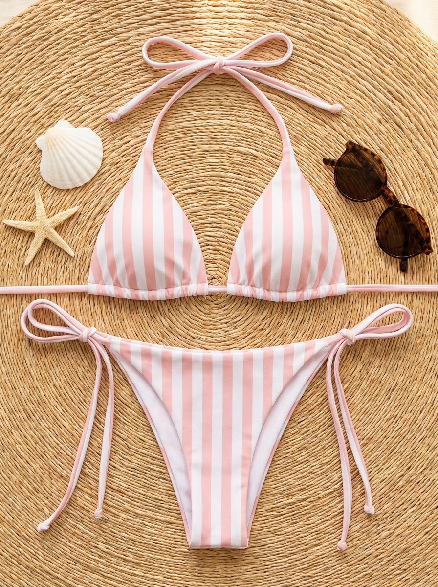 Bikini con lazos