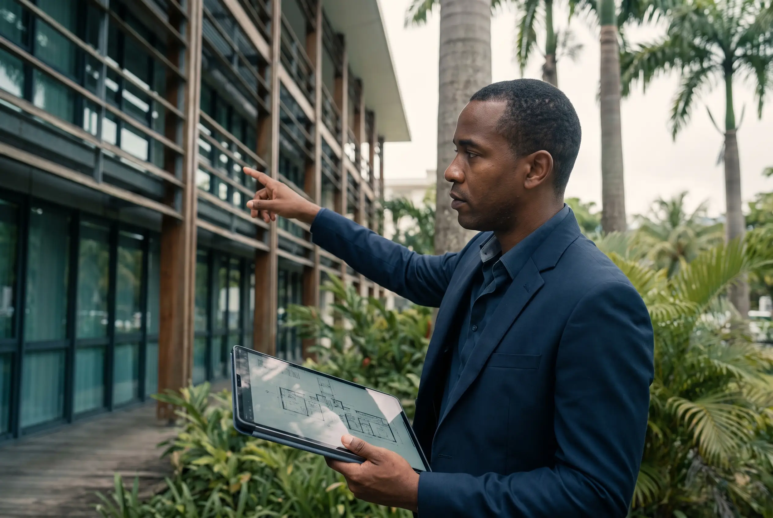 Consultant en sûreté PS Conseil sur site en Martinique