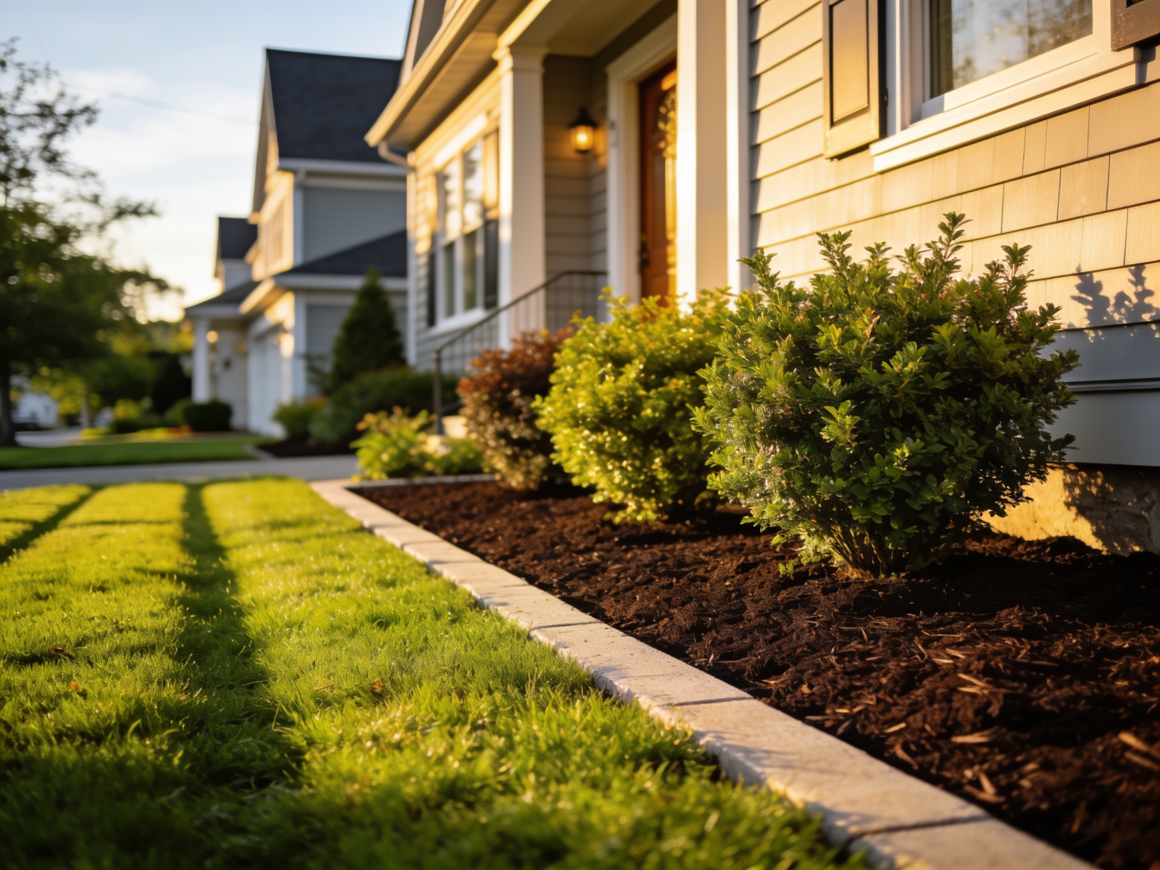 Mulch install — AJR Landscaping project