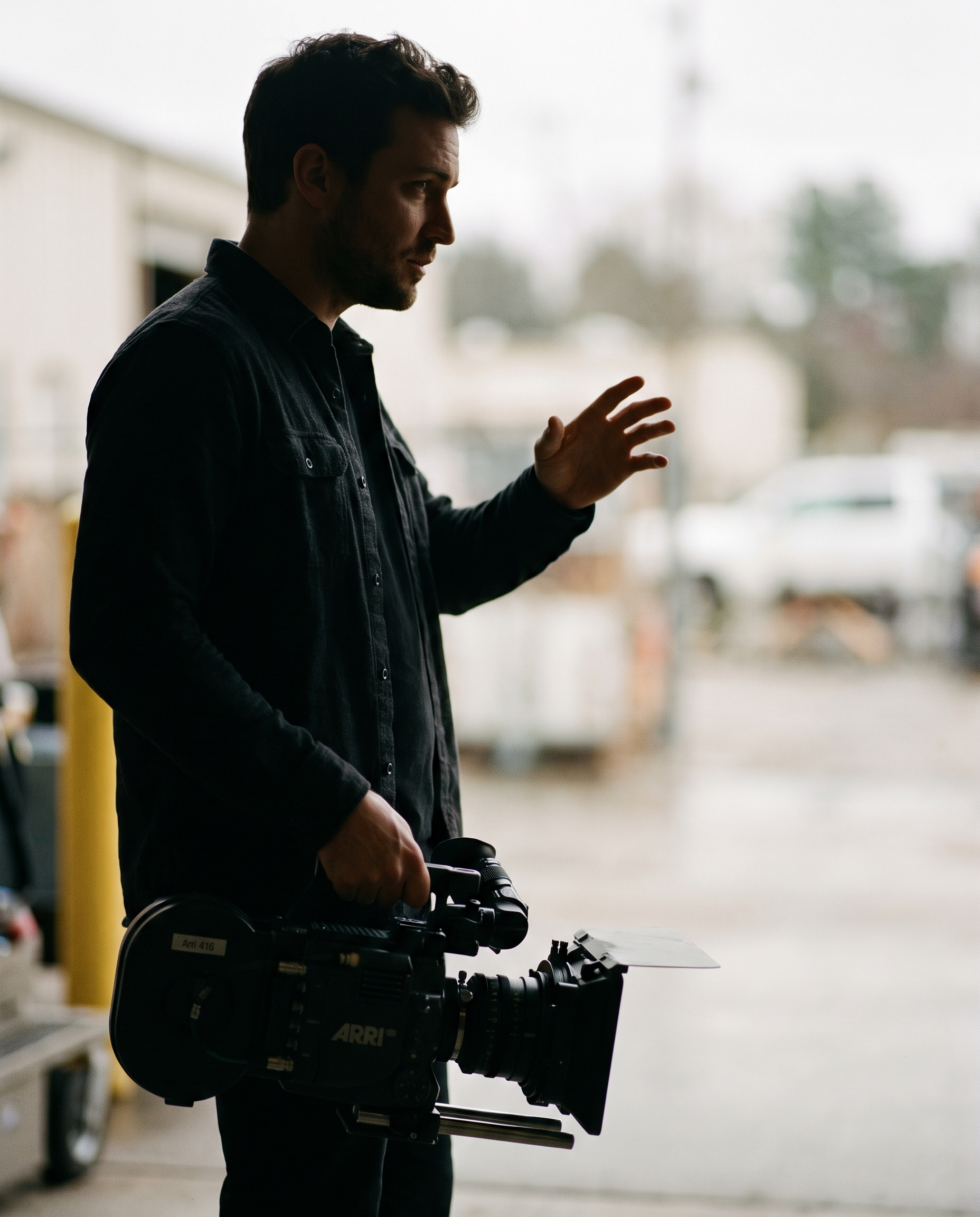 Lior — founder of 8SCENES, on set