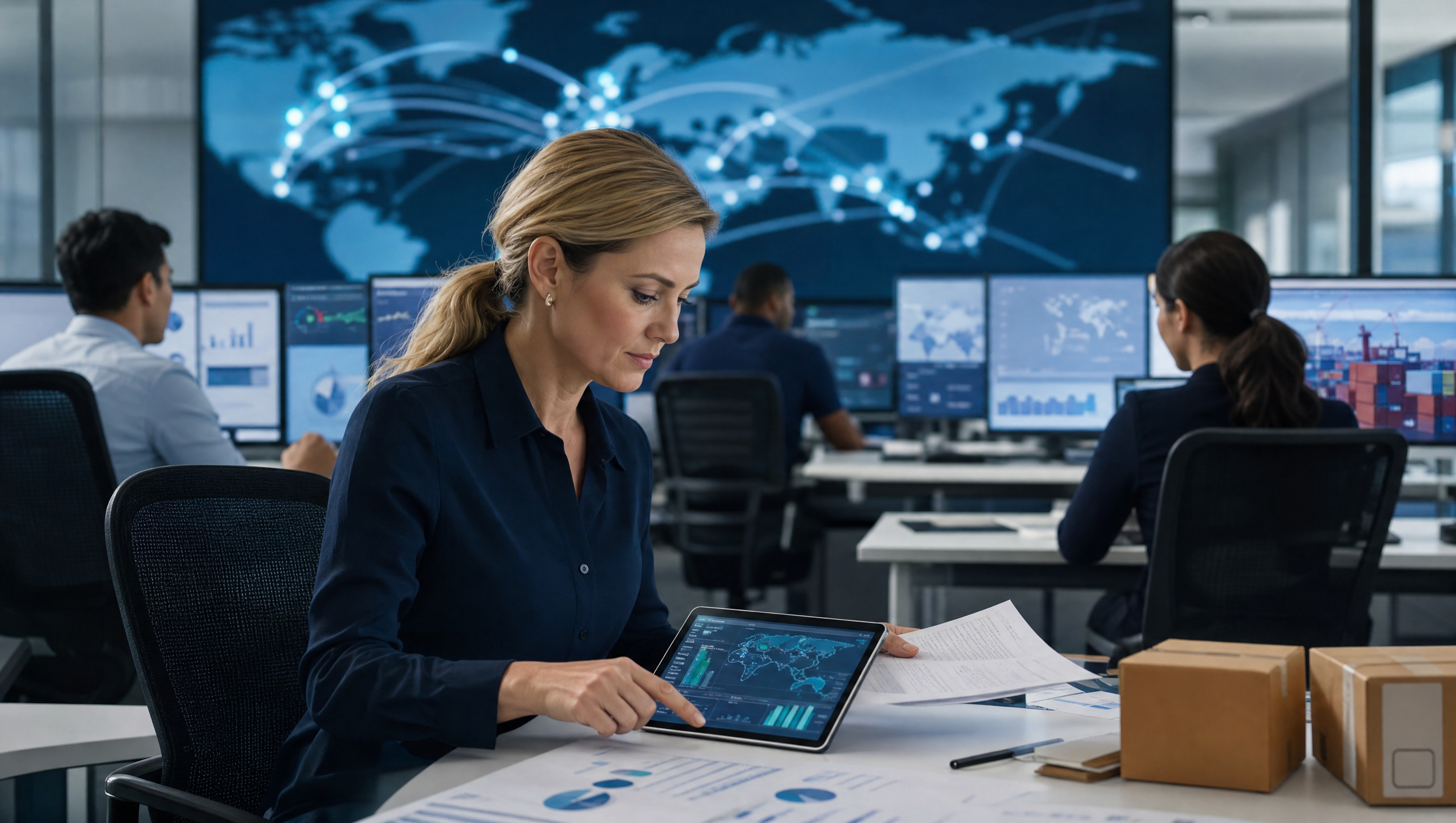 Supply chain operations and logistics review