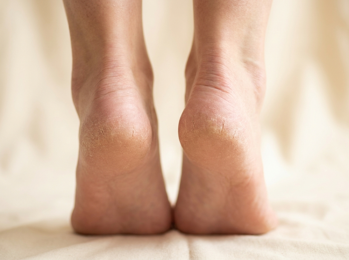 Dry, rough heels
