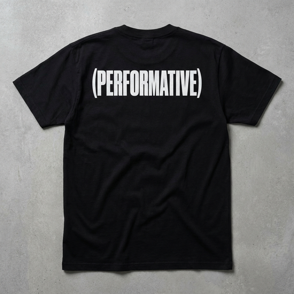 Special edition back print (PERFORMATIVE)