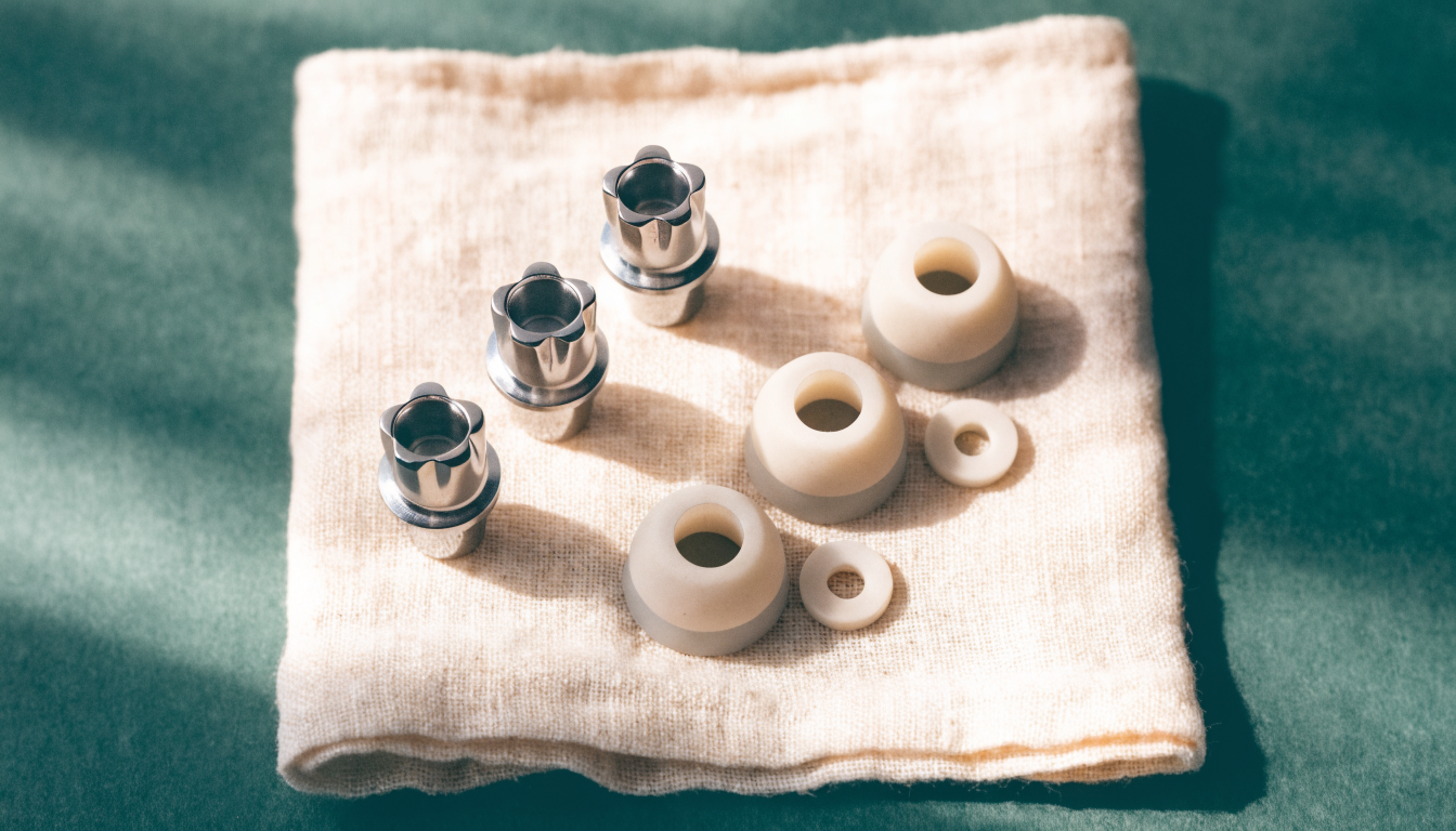 Adana all-on-4 implant — dört abutment düzeni — Gürlek Diş