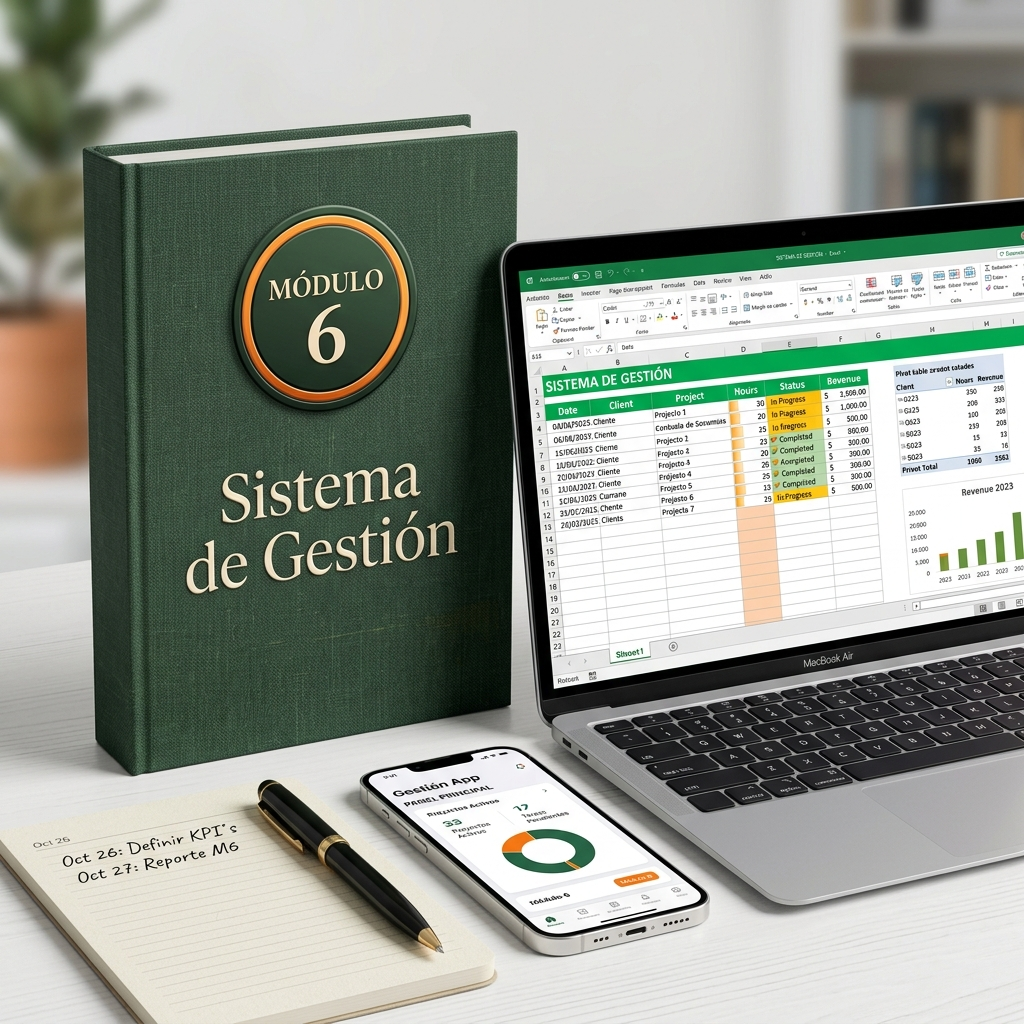 Módulo 6 Sistema de Gestión App y Excel