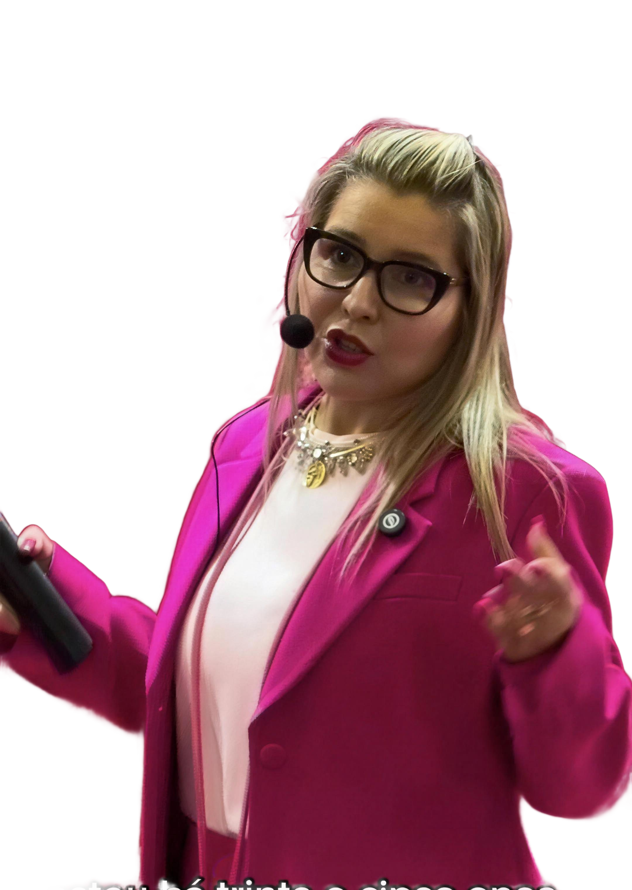 Cátia Fernanda, palestrante e fundadora da ACF Academy