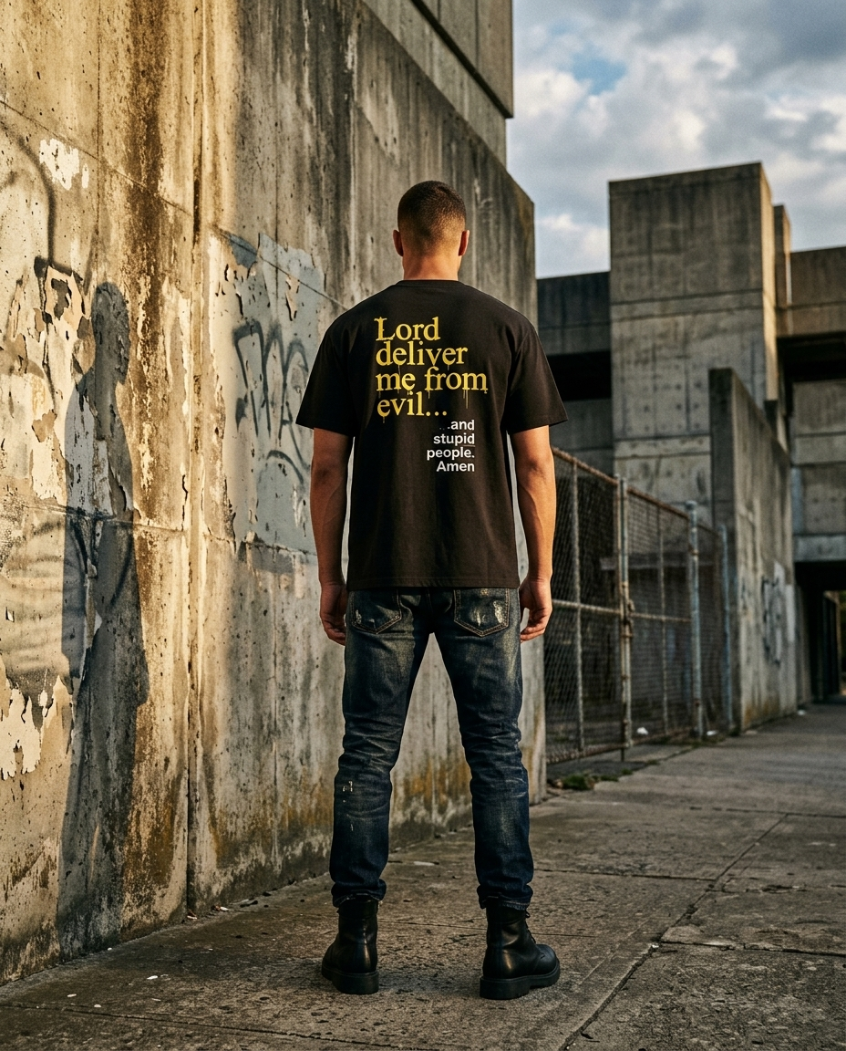 Urban lifestyle model shot