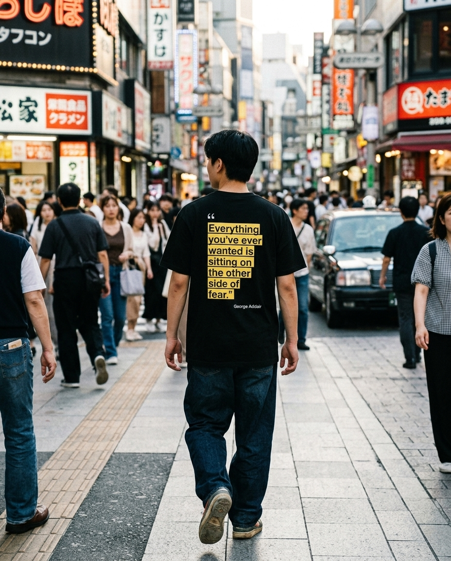 Urban street walking city