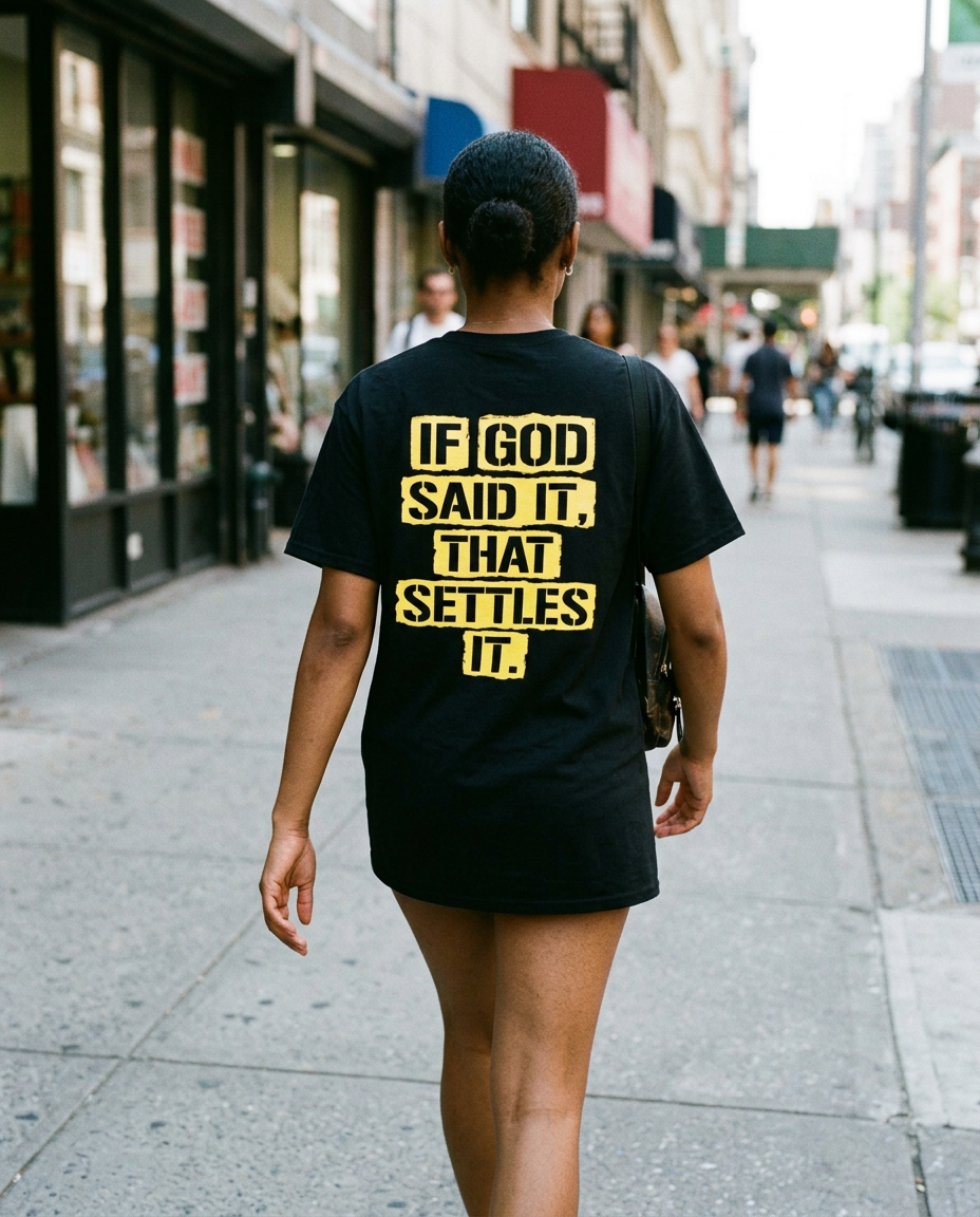Candid street walking lifestyle shot