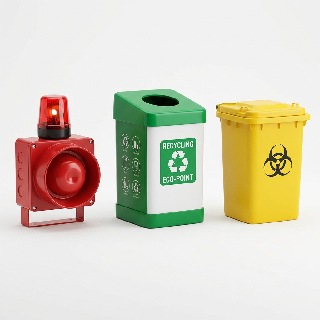 Otros productos: sirenas y punto ecológico