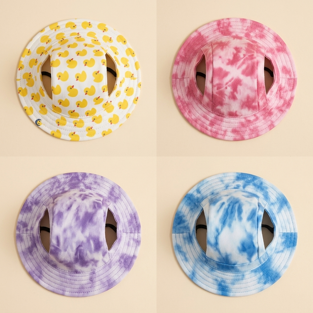The Duck Hat in all four colors