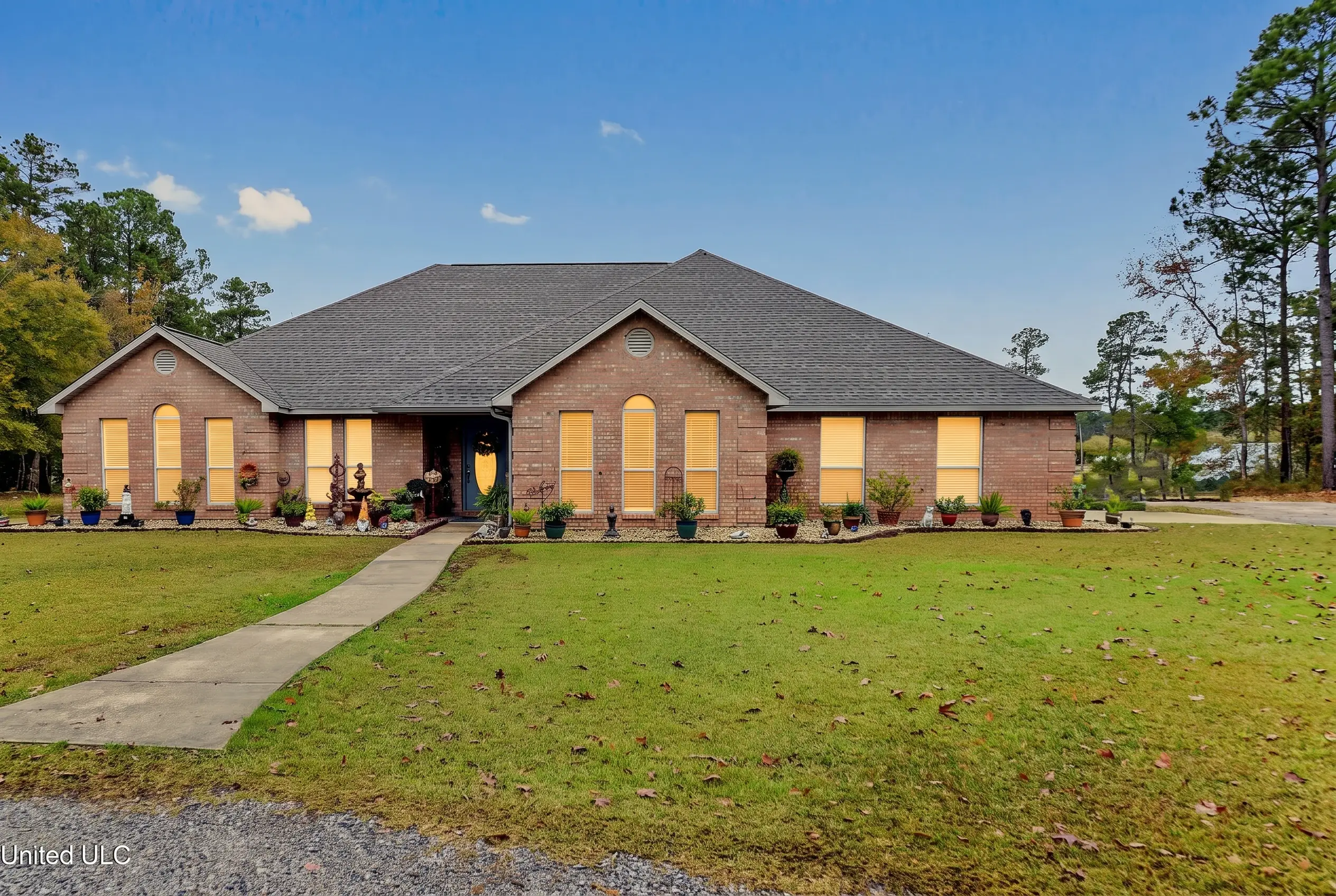 Pine Ridge dusk exterior — enhanced listing photo