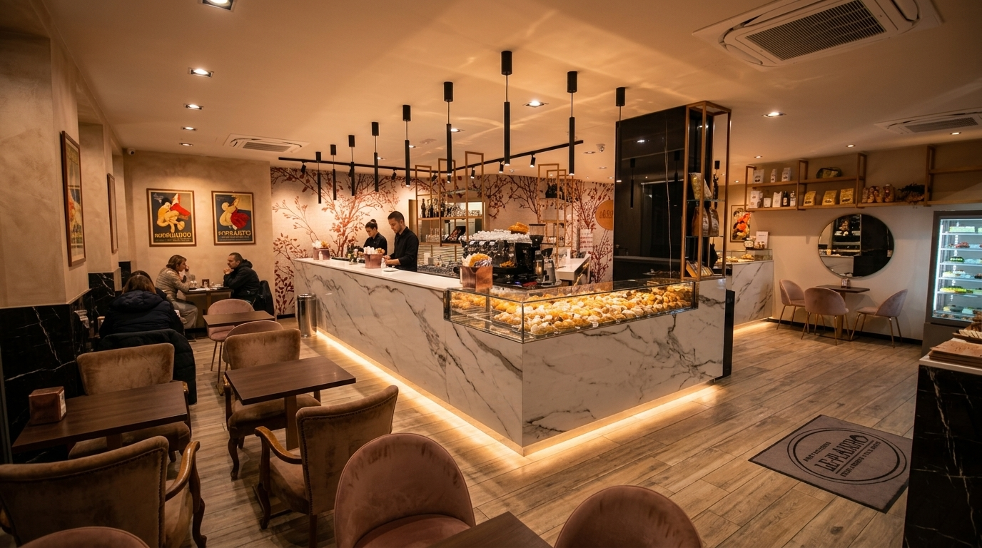 Interno Pasticceria Le Plaisir
